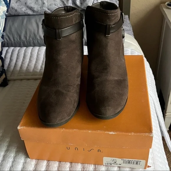 Women’s Unisa Suede Anke Boots - Picture 2 of 7